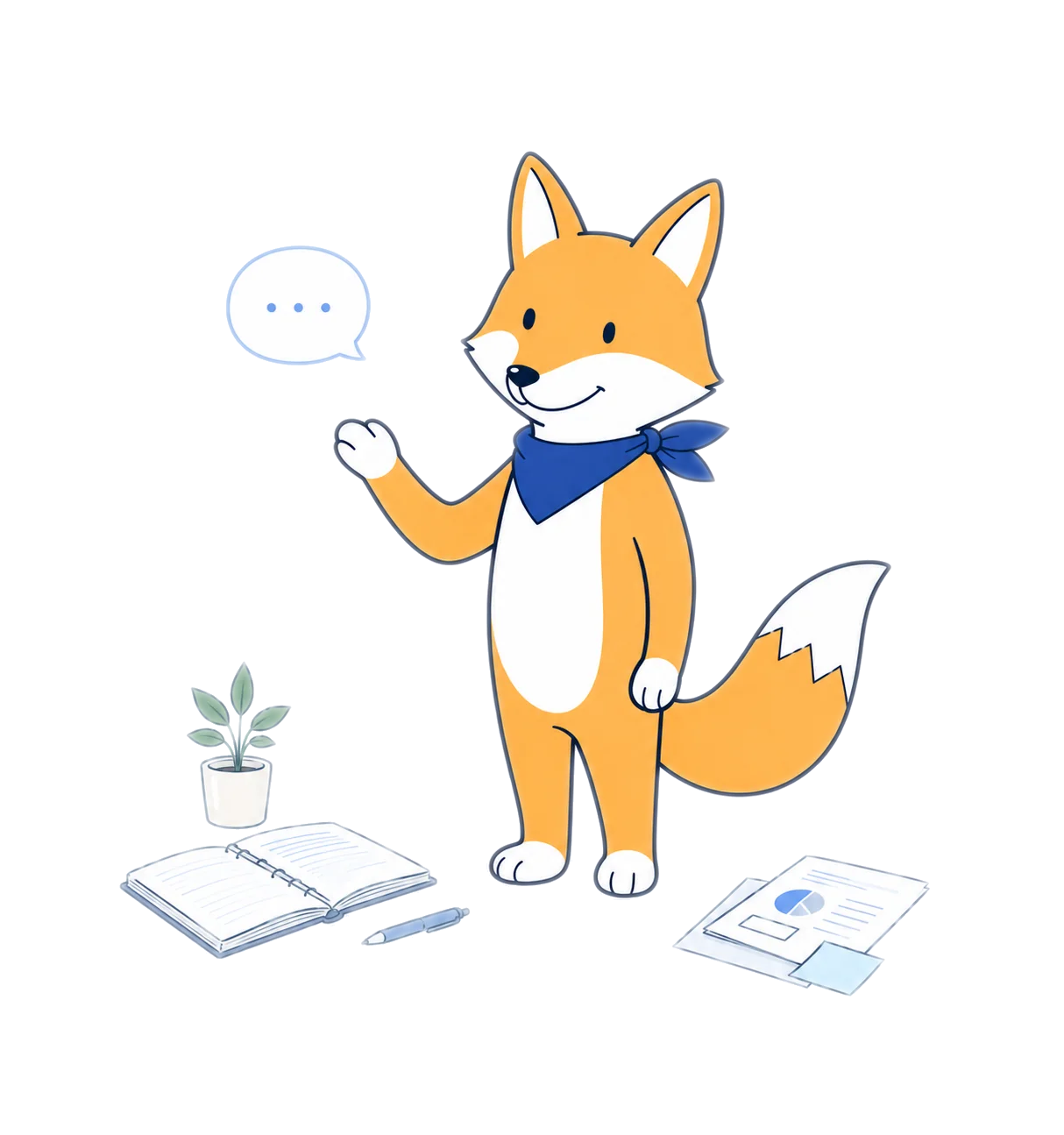 相談を案内するKakeruFOX